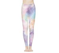 Biyejit Legging de yoga taille haute pour femme, M