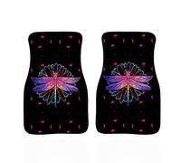 Biyejit Lot de 2 tapis de sol de qualité supérieure avec motif libellule pour homme et femme