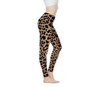 Biyejit Pantalon de yoga taille haute pour femme Legging d'entraînement pour femme, XL