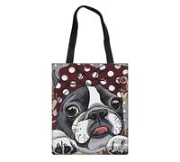 Biyejit Sac fourre-tout en toile pour femme et fille, Carlin, Taille unique