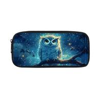 Biyejit Trousse à crayons en forme de chouette pour enfants - Trousse de papeterie pour enfants - Trousse de toilette pour adolescents, garçons et filles, cadeau de rentrée scolaire