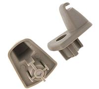 BIYM 2 agrafes de retenue du Pare-Soleil Beige pour Chrysler 300 Dodge Charger Magnum