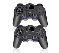 BIYM 2pcs Manette de Jeu 2.4G sans Fil Contrôleur pour Android Tablettes Téléphone PC Smart TV Box