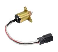 Biyouparts 119233-77932 1503ES-12S5SUC12S Solénoïde d'arrêt de carburant 12 V compatible avec moteur Yanmar 2TNV56 2TNV70 3TN66L 3TNE68 compatible avec John Deere Dozer 550G 570LXT Crawler 650G 660 68