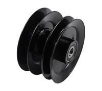 Biyouparts Poulie double 756-063 956-0638 compatible avec MTD Yard Machine Hydrostatique Tracteur de pelouse LT16 LT165 LT18 Compatible avec tracteur de pelouse Cub Cadet 1212 1180 1800