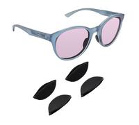 Biyxpiv Lot de 2 paires de plaquettes de nez de rechange pour lunettes de soleil Oakley Spindrift OO9474 OX8176, installation facile, noir