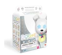 Bizak 61851691 Dog-e Chien robotique interactif, avec des Millions de Combinaisons différentes, Marche, aboie, reconnaît la Voix, avec capteurs, Lance des Messages avec sa Queue, Combinaison de