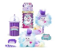 Bizak 64120002 Amiguitos en Coton à Sucre, Peluches d'animaux odorants, unboxing en Barbe à Papa et Accessoires d'échange, modèle Surprise