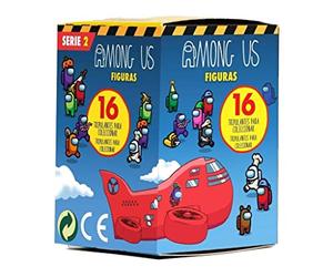 BIZAK Among us s2-Pack 1 boîte Surprise poupées et Figurines d'action Multicolore (6411-2207)