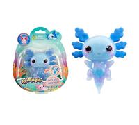 Bizak Animagic Axolotl 64550393-1 Animal de Compagnie électronique et Lumineux, Bleu, + 4 Ans, Jeu sensoriel et expérience Tactile, Corps Extensible, Flotte et Brille dans l'eau