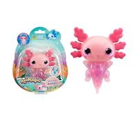 Bizak Animagic Axolotl 64550393-2 Animal de Compagnie électronique et Lumineux Rose + 4 Ans Jeu sensoriel et expérience Tactile, Corps Extensible, Flotte et Brille dans l'eau