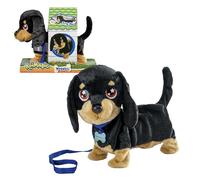 Bizak Animagic Waggles, 64559091 Peluche Interactive, 2 Ans, Adorable et Divers, très Douce, Marche, aboie et Bouge la Queue