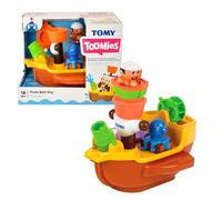 Bizak Bateau Pirate pour Le Bain, Toomies, Jouet interactif d'eau avec Personnages, Canon et Compartiments pour Enfants à partir de 18 Mois (30691602)