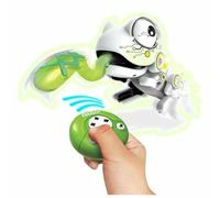 Bizak Berni la Grenouille robotique, Saute et Sort sa Langue magnétique pour Attraper la Nourriture, Sauter, viser et Attraper, Comprend 2 Jeux (62008526)