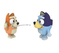 Bizak Bluey Et Bingo éclaboussent Dans La Salle De Bain