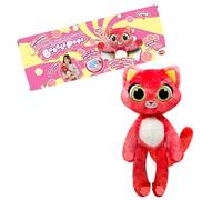 Bizak Bubble Pops, peluches magiques qui multiplient leur taille x5, processus passionnant et odeur de chewing-gum, 12 animaux différents avec arôme et pattes Stem, chaton pamplemousse, (64492004-12)