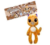 Bizak Bubble Pops, peluches magiques qui multiplient leur taille x5, processus passionnant et odeur de chewing-gum, 12 animaux différents avec arôme et pattes Stem, Capibara Chocolat, (64492004-6)