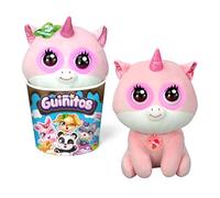Bizak Clins d'œil, Peluche géante Interactive avec Plus de 10 Sons, réactions et Musique. Glaces délicieuses et Riches de 30 cm, 4 différents modèles Licorne Rose, (62009025-2)