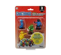 Bizak Gang Beasts, Pack de 5 Figurines en Blister Costume Poulet Jaune, Figures Colletionnables du Jeu Multijoueur de Combat (64114020), 64114020-2