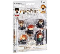 Bizak- Harry Potter Lot de 5 tampons encreurs, 64115040, Multicolore