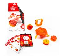 Bizak Magshuto Magkit d'entraînement avec Lanceur, mag pods, défis par Points, Orange + 8 Ans (30695171-1)