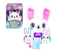 Bizak Maman Lapin et Ses Mini Bébés Surprise - Peluche Interactive avec Sons et Mini Lapins - +3 Ans (64161001)