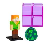 Bizak Minecraft 64110029-2 Capsule Surprise The End, modèles à Collectionner, Licence Officielle du Jeu vidéo de Construction et Bricks, Adultes Fans et garçons ou Filles