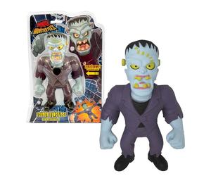 Bizak MonsterFlex 64390002-3 Maxi Figurine Frankenstein de 21 cm, Monstres, Super Extensible et élastique, 3 à Collectionner, pour Adultes, Fans, collectionneurs et Enfants à partir de 4 Ans