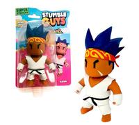 Bizak Monsterflex 64390006-6 Stumple Guys, Jeu vidéo, Sensei Firefist, Super Extensible et élastique, 15 cm, 16 modèles à Collectionner, pour Adultes collectionneurs et Enfants à partir de 4 Ans