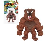 Bizak Monsterflex 64390011-10 Classic Animaux Wild Monster Grizz Lee Poupée Super Extensible et élastique, 25 cm, 14 à Collectionner, pour Fans et Enfants à partir de 4 Ans