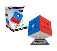 Bizak Nexcube 64559901 Classic Cube pour Speedcubers, vitesse maximale, sans autocollants, positionnement précis et système de double réglage, multicolore