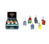 Bizak Peluche porte-clés Among Us 13 cm Mod. Sdos, multicolore, 13 cm (64117006)