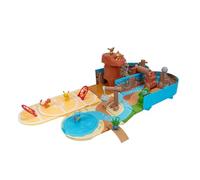Bizak Playset Desert Pokemon Transformable de, playset pour Jouer avec Tous Vos Pokemon, Comprend des pièges cachés et des Zones Exclusives (63222836) Multicolore