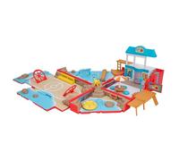 Bizak Pokémon Playset 63223424 Sac à Dos Transformable pour Jouer avec Figurines d'action avec 10 Fonctions de Jeu