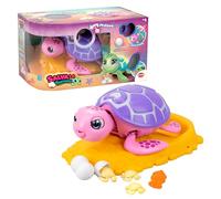 Bizak Sauve la Tortue, Animal interactif pour garçons et Filles, expérience de unboxing, nettoie et Prend Soin de Votre Animal interactif avec réaction et Sons, Jeu de Soins, (62008633-1)