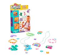 Bizak Simbrix - 64008000 - Kit de construction de bijoux sans besoin de repasser, d'eau ou de colle - Jouet pour garçons et filles de plus de 5 ans