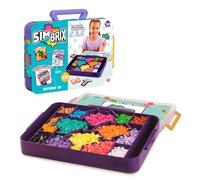 Bizak Simbrix Studio 3D, Mallette de Construction avec brix 16 Couleurs, pochoirs et connecteurs, Jouet pour garçons et Filles de Plus de 5 Ans 64008005