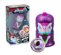 Bizak Spinner Mad 2 Shake 62006323-1 Toupie individuelle avec mécanisme avancé, Elixir T-Rex, Jouet de Combat pour garçons et Filles à partir de 5 Ans, 6 Styles différents à Collectionner