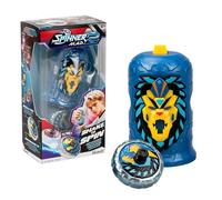Bizak Spinner Mad 2 Shake 62006323-2 Toupie individuelle avec mécanisme avancé, GostFire Lion, Jouet de Combat pour garçons et Filles à partir de 5 Ans, 6 Styles différents à Collectionner