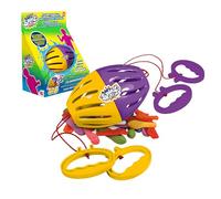 Bizak Splash Atom 35007502 Jeu d'eau pour 2 Joueurs avec 36 Ballons remplaçables, Jeu Actif en Plein air, garçons et Filles à partir de 6 Ans