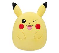 Bizak Squishmallow 63220042 Coussin Officiel Pokémon Doux et de qualité 35 cm