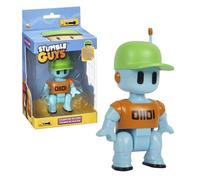 Bizak Stumble Guys 64116012-7 Robot Guy de 11 cm Figurine d'action articulée de collection Licence officielle du jeu vidéo de démolitions, collectionneurs, fans adultes et garçons ou filles de plus de