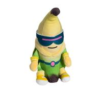 Bizak Stumble Guys 64117260-6 Peluche de 16,5 cm, Super Banane, 6 Personnages épiques, Jouet Doux et câble, idéal pour Tous Les âges