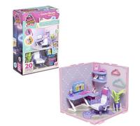 Bizak Suite Spaces 64554118 Concevez Votre Salle de Jeu modulaire Personnalisable avec Meubles et Accessoires, Comprend 20 Accessoires et papiers décoratifs pour Filles à partir de 6 Ans