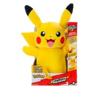 Bizak Peluche électronique Pikachu – Sons, lumières et mouvements – Jaune Enfants