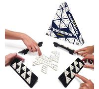 Bizak Triominos Original - Jeu de société familial et pour enfants à partir de 6 ans - Nouvelle édition - Jeu de stratégie et de logique - Dominos triangulaires - 2 à 4 joueurs - 30 min (64550664)