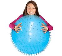 Bizak Wackky Wubble Drôles Drôles, Boule Bulle avec brochettes chatouilleuses, Lancer ou Utiliser comme Ballon ou Balle, Disponible en Bleu et Rose, Recommandé à partir de 6 Ans (62940790)