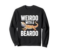 Bizarre avec Un Dragon Barbu - Propriétaire de Reptile Sweatshirt