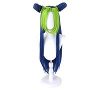 Bizarre Jojo Aventure De Vent Bizarre Perruque De Vent D'Or Cosplay Jolyne Cujoh Kujo Petits Pains Tressés Verts Jojo No Kimyou Dans Le Bouken