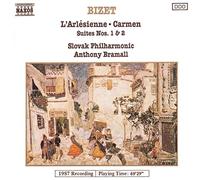 Suites N°1 et N°2 de 'Carmen' et de 'Arlésienne' CD